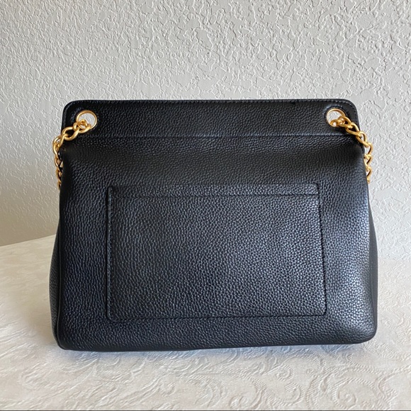 Tory burch black chain strap flap bag - Picture 12 of 15